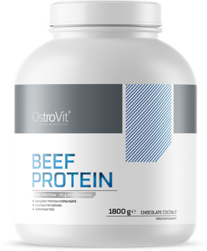 Протеин OstroVit Beef Protein 1800 g / 60 servings / chocolate coconut 1113992 фото