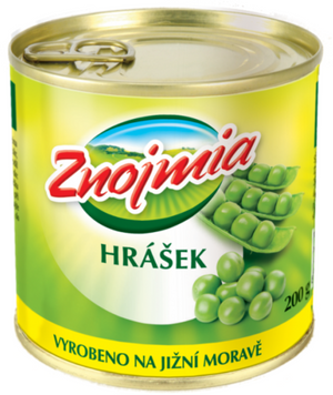 Горошек консервированный Нame Znojmia 200 г (8595139775551) 1080894 фото