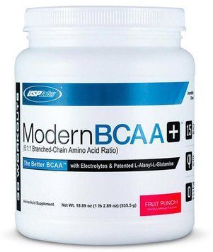 Амінокислота для спорту USP Labs Modern BCAA+ 535 g /30 servings/Fruit Punch 969781 фото