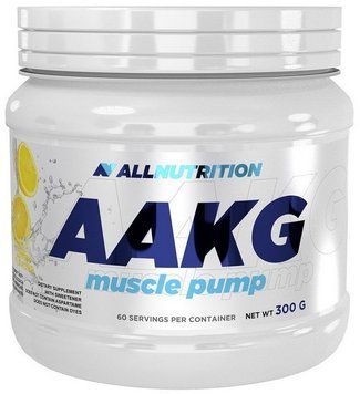 Амінокислота для спорту All Nutrition AAKG Muscle Pump 300 g / 60 servings / Lemon 662415 фото