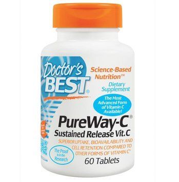 Doctor's Best Pure Way-C 60 tabs 12-часовой витамин С 492300 фото
