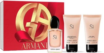 Набор Giorgio Armani Armani Si Парфюмированная вода 50ml+Лосьон для тела 50ml+Гель для душа 50ml 1240511 фото