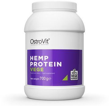 Протеин OstroVit Vege Hemp Protein 700 g / 23 servings/ Unflavored 936929 фото
