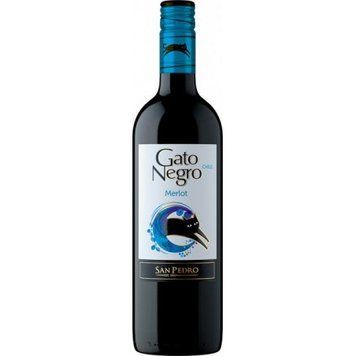 Вино Merlot Gato Negro красное сухое San Pedro 0.75л (PRA7804300120603) 675211 фото