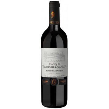 Вино Cheval Quancard Ch&acirc;teau de Terrefort-Quancard Bordeaux Superieur AOC, червоне сухе, 11-14.5% 0.75л (MAR3176481023726) 1153026 фото