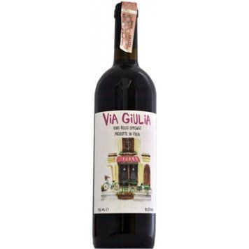 Вино Via Giulia Rosso, красное полусладкое, 0.75л 10.5% (PRV8003822007754) 1219176 фото