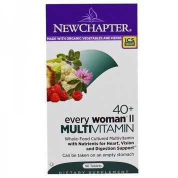 New Chapter 40+ Every Woman II Multivitamin Мультівітаміни для жінок 96 таблеток 775359 фото