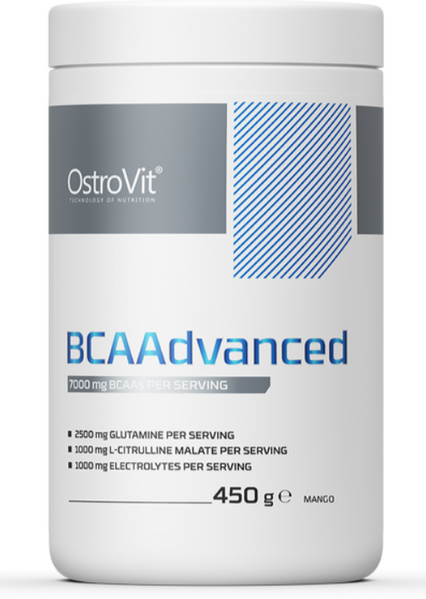 OstroVit BCAAdvanced 450 g / 30 servings / mango 1113988 фото