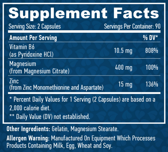 Бустер тестостерону Haya Labs ZMA 90 caps / 45 servings 1056749 фото