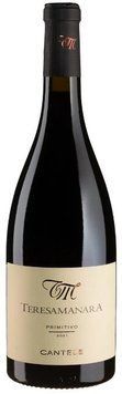 Вино Cantele Teresa Manara Primitivo IGP 0.75 л 15% червоне GB сухе (BWT9911) 1232332 фото
