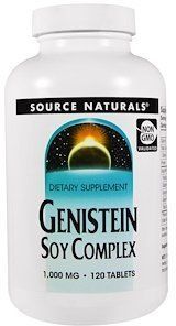 Source Naturals Genistein Soy Complex, 1000 mg, 120 Tab 417287 фото