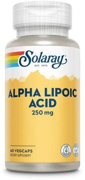Solaray Alpha Lipoic Acid 250mg - 60 Veg Capsules 1452855 фото