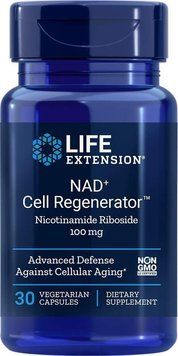Life Extension,NAD+ Cell Regenerator, Nicotinamide Riboside, 300 mg, 30 Vegetarian Capsules (LEX-23443) 629266 фото