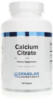 Douglas Laboratories Calcium Citrate 250 mg 250 tabs Кальций цитрат 550188 фото