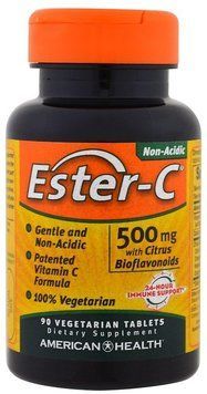 American Health Ester-C, 500 mg, 90 Vegetarian Tablets (AMH-16971) 681195 фото