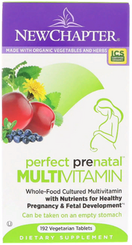 New Chapter Prenatal Multivitamin Вітаміни для вагітних 192 таблетки 799888 фото