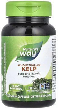 Nature's Way Kelp - 100 Veg Capsules 1453429 фото