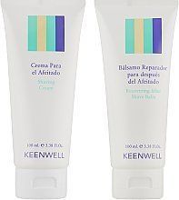 Keenwell Pack Set (b/cr/100ml + ash/balm/100ml) Набор Крем для бритья + Восстанавливающий бальзам после бритья, 100 ml + 100 874029 фото