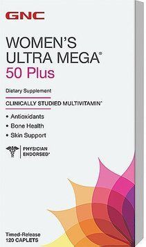 GNC Women's Ultra Mega 50 Plus 120 caps 382295 фото