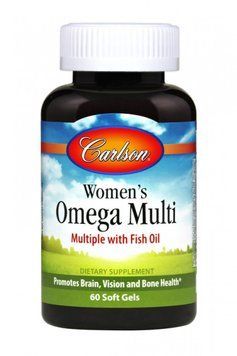 Carlson Labs Womens Omega Ultra 60 caps Женские мультивитамины с Омега 488747 фото