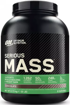 Гейнер Optimum Nutrition (EU) Serious Mass 2730 g / 8 servings / chocolate 1386900 фото
