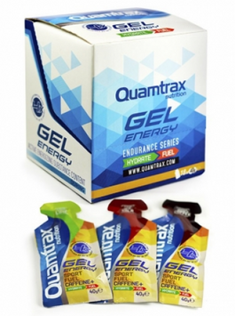 Quamtrax Power Energy Gel 18x40 g Lemon Lime 720828 фото