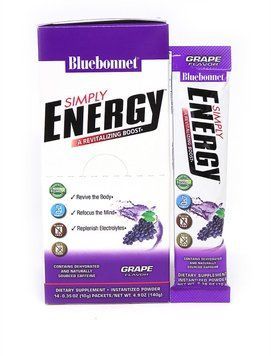 Bluebonnet Nutrition Simply Energy Grape 140g /14 servings/ Grape 626125 фото