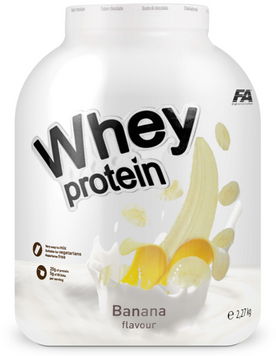 Протеин Fitness authority Wellness Line Whey Protein 2270 g / 71 servings / banana 1156409 фото