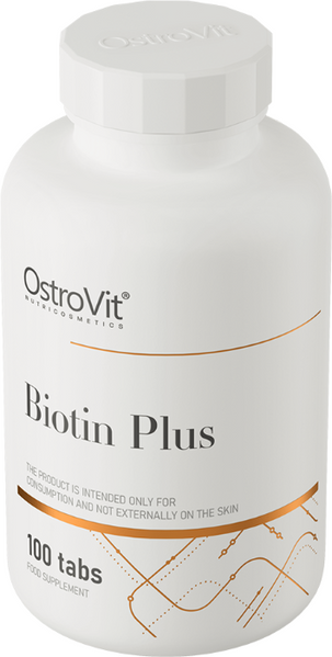 OstroVit Biotin Plus Биотин 100 таблеток 819021 фото