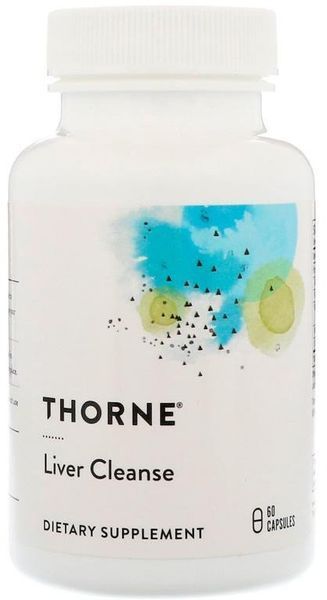 Thorne Research Liver Cleanse 60 Caps Чистка печінки 531446 фото