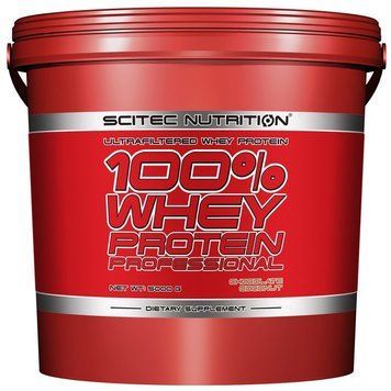 Протеин Scitec Nutrition 100% Whey Protein Professional LS 5000 g /166 servings/ Chocolate 536932 фото