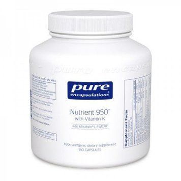 Pure Encapsulations Nutrient 950 with Vitamin K 180 caps (PE-01035) 607545 фото