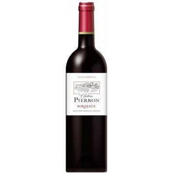 Вино Ch&acirc;teau Pierron Bordeaux AOC, червоне сухе, 0.75л 13% (PRV3499141369270) 1217022 фото
