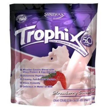 Syntrax Trophix 5.0 2240 g /73 servings/ Strawberry Smoothie 509763 фото