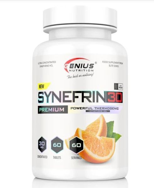 Genius Nutrition Synefrin 30 60 tabs/ 60 servings 999062 фото