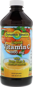 Dynamic Health Liquid Vitamin C 1000 mg Вітамін С з цитрусовим ароматом 473 мл 799889 фото