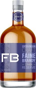 Бренді Faine Brandy Слива Reserve 40% 0.5 л (VTS6344028) 1367274 фото
