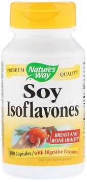Nature's Way, Soy Isoflavones, 100 Capsules (NWY45210) 629294 фото