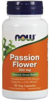 NOW Foods Passion Flower 350 mg 90 veg caps 418125 фото