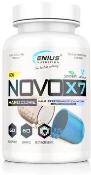 Бустер тестостерону Genius Nutrition Novo X7 60 caps / 60 servings 999070 фото