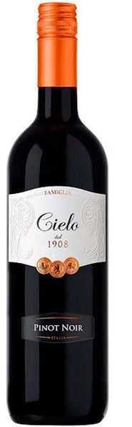 Вино Cielo Pinot Noir Tre Venezie червоне 0.75 л (WHS8008900006186) 819723 фото