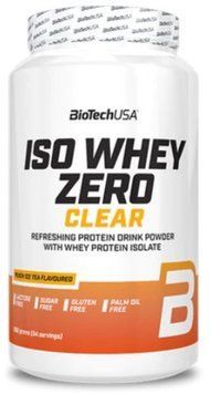 Протеин BioTechUSA Iso Whey Zero Clear 1362 g /54 servings/ Peach Ice Tea 990106 фото