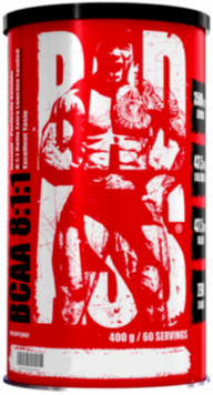 Амінокислота для спорту Fitness authority BAD ASS BCAA 8:1:1 400 g / 60 servings / fruit 1112755 фото