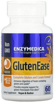 Enzymedica GlutenEase Ферменти для перетравлення глютену 60 капсул 878719 фото