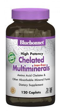 Bluebonnet Nutrition Chelated Magnesium Albion 120 caps 489387 фото