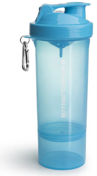 Шейкер Smart Shake Slim neon blue 500 ml 1028574 фото