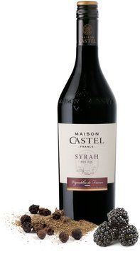 Вино Maison Castel "Syrah" (напівсухе, червоне) 0.75л (BDA1VN-VCS075-011) 654313 фото