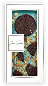 Шоколад Laviva Chocolate White chocolate "Oreo" 28 % Орео белый 90 г (UA-0253) 1381076 фото