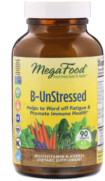MegaFood Un-Stress 90 Tabs (MGF-10158) 590158 фото