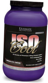 Протеин Ultimate Nutrition IsoCool 907 g /35 servings/ Chocolate Creme 390037 фото